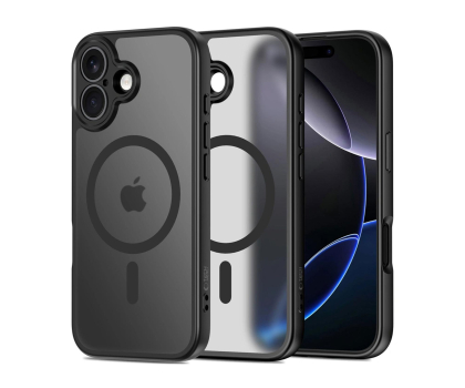 Etui do telefonów TECH-PROTECT Basicmag Magsafe do Iphone 17 Matte Black 5906302319817